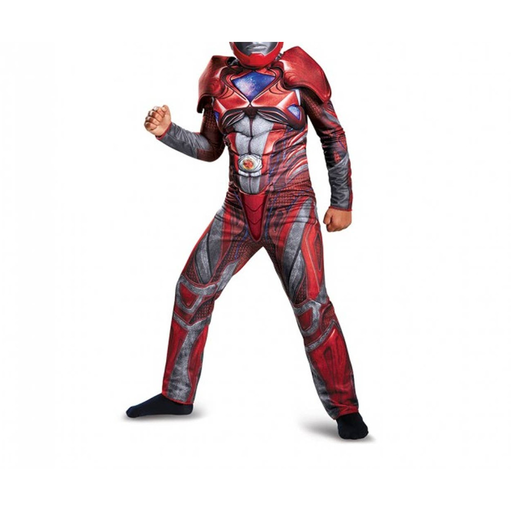 Power Ranger Red and Silver Kids Costume